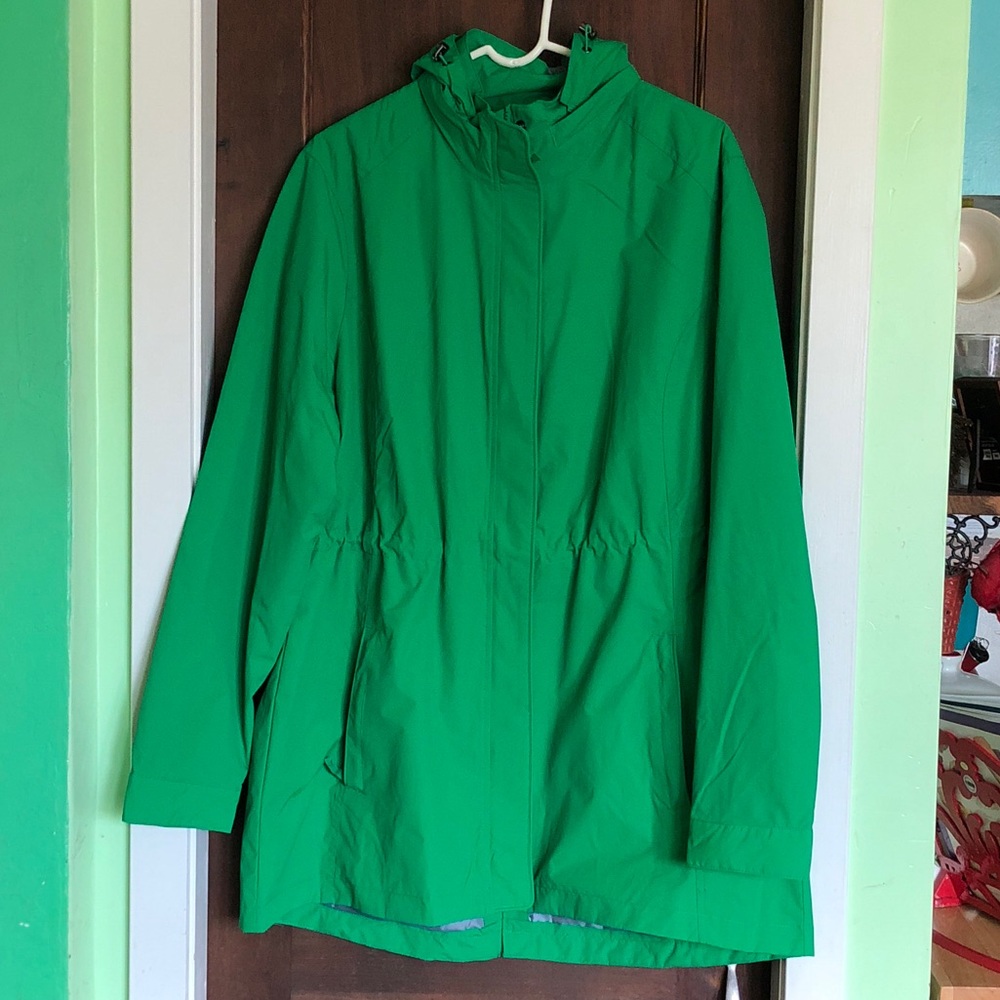 XL Charles River Apparel Kelly Green  Rain Jacket